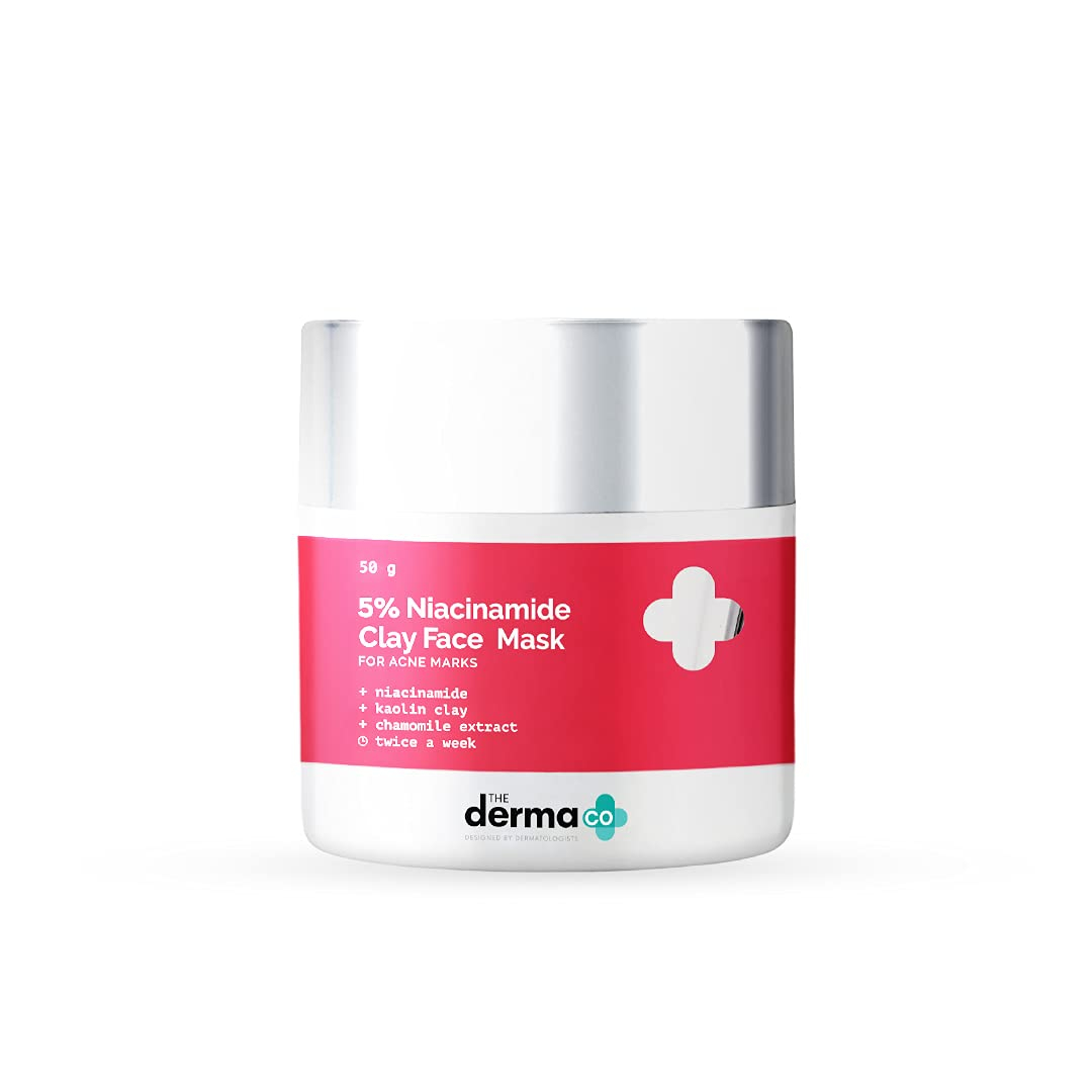 The Derma Co 5% Niacinamide Clay Face Pack for Acne Marks - 50 g(dermaco)