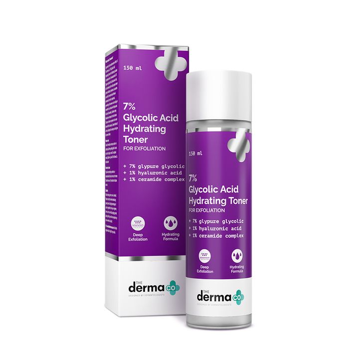 The Derma Co. 7% Glycolic Acid Hydrating Toner 150ml(dermaco)