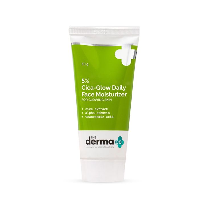 The Derma Co 5% Cica-Glow Daily Face Moisturizer-50ml(dermaco)