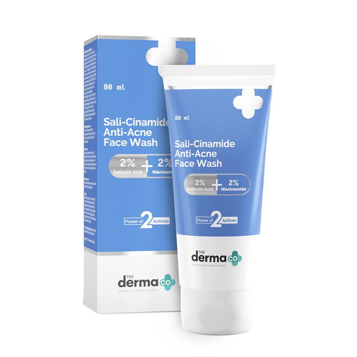 The Derma Co Sali-Cinamide Anti-Acne Face Wash -80ml(dermaco)