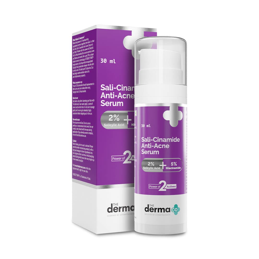 The Derma Co Sali-Cinamide Anti-Acne Serum - 30ml(dermaco)