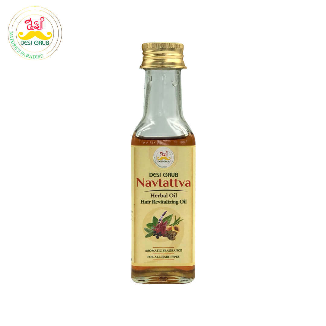 Desi Grub Navtattva Hair Revitalizing Oil 100ml