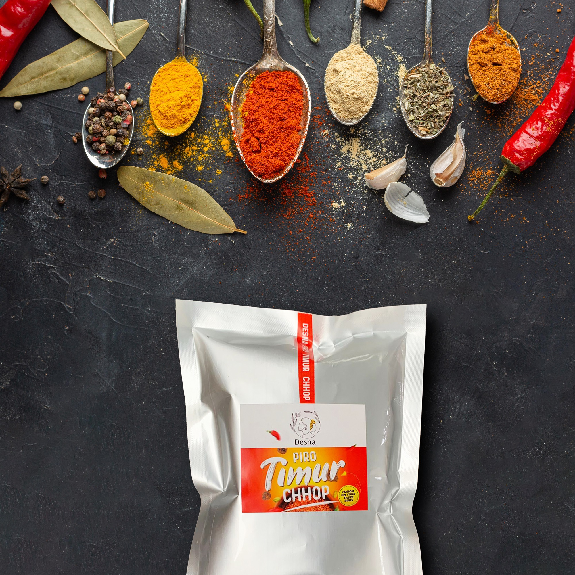 Desna Piro Timur Chhop (Refill Pack)- 200 GMS