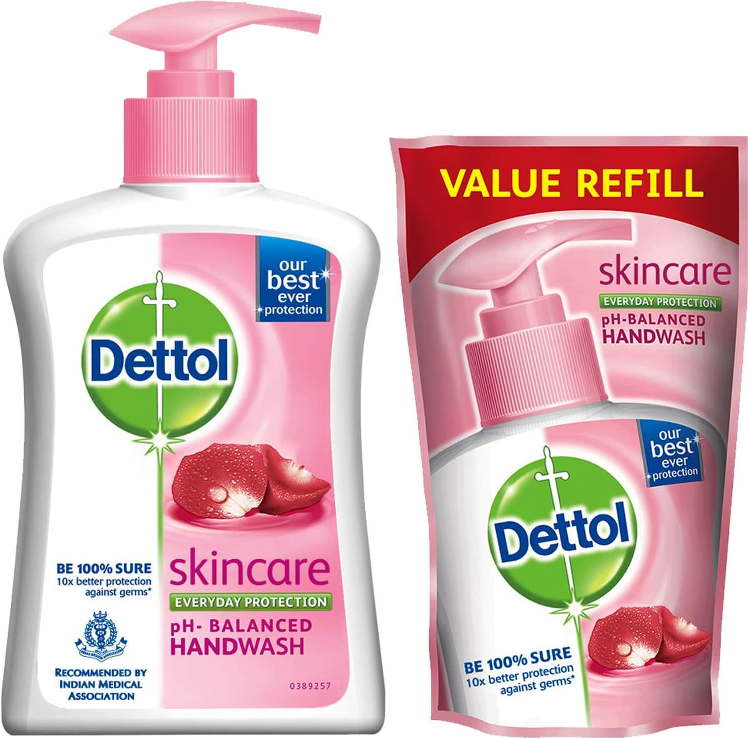Dettol Pump Skincare With Refill