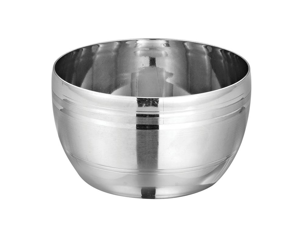 Devi Dayal Stainless Steel Apple Ringer Bowl 320ml Pack of 6