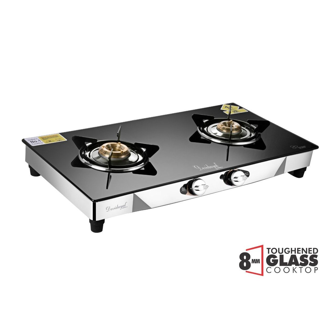 Devidayal L.P.G Stove Platinum 2 Burner 