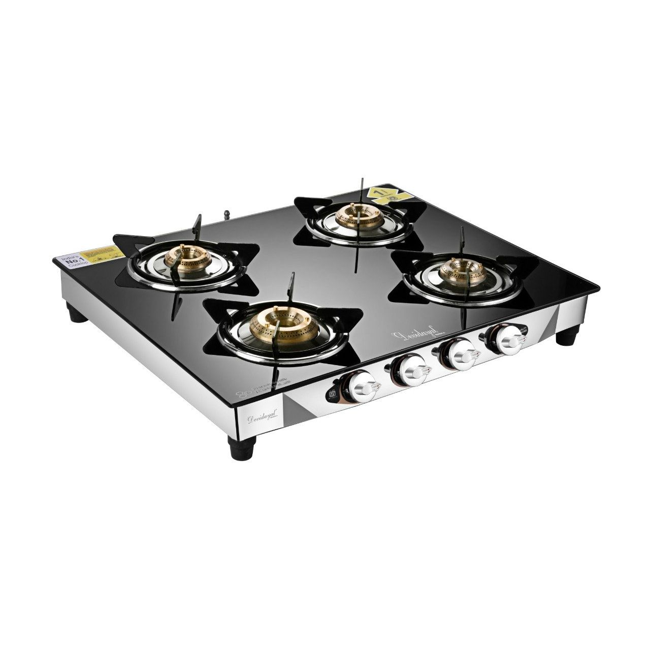 Devidayal L.P.G Stove Platinum 4 Burner 
