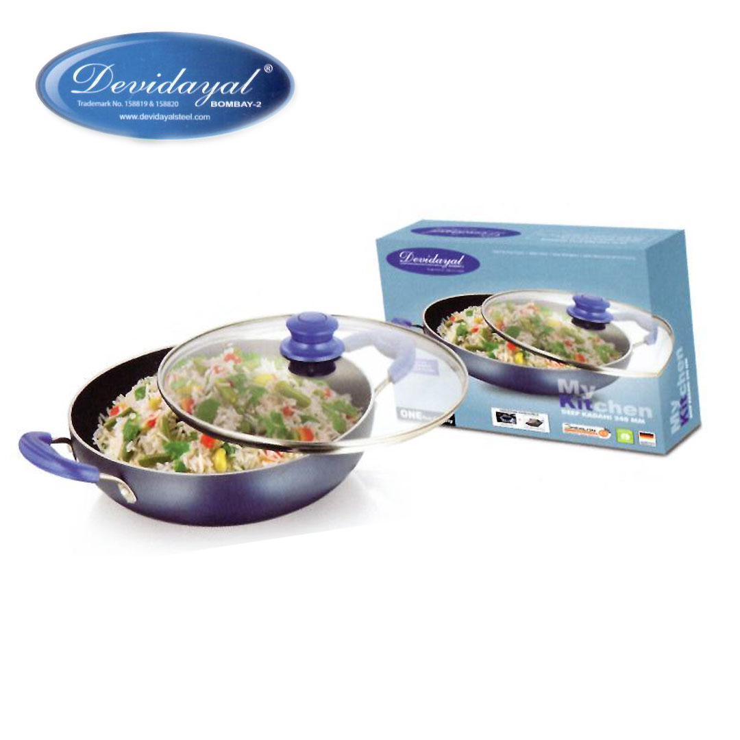 Devidayal NS Soft touch handle 3mm kadai 300mm 