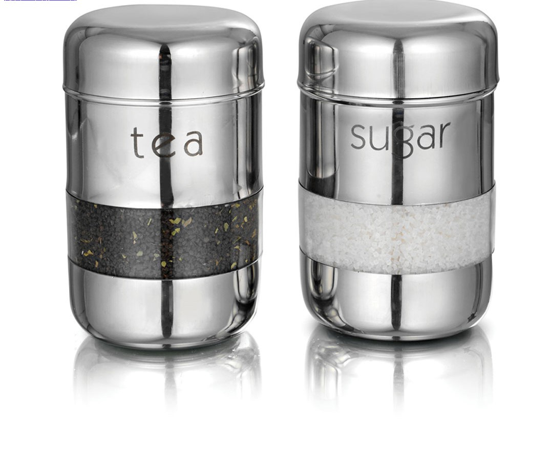 Devidayal See Through Tea Sugar Acrylic Canister