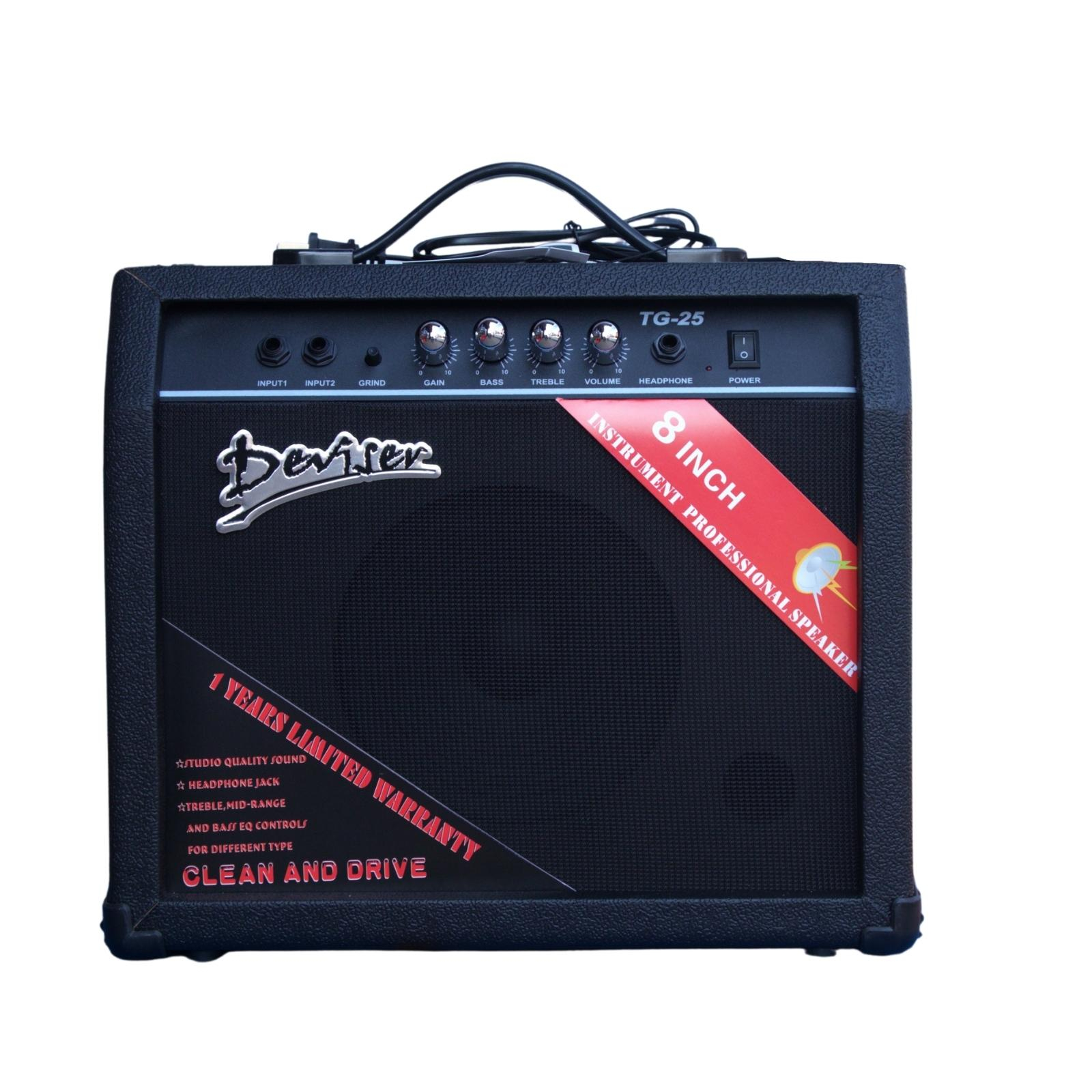  Deviser TG-25 Guitar Amplifier (25 Watts)-Black