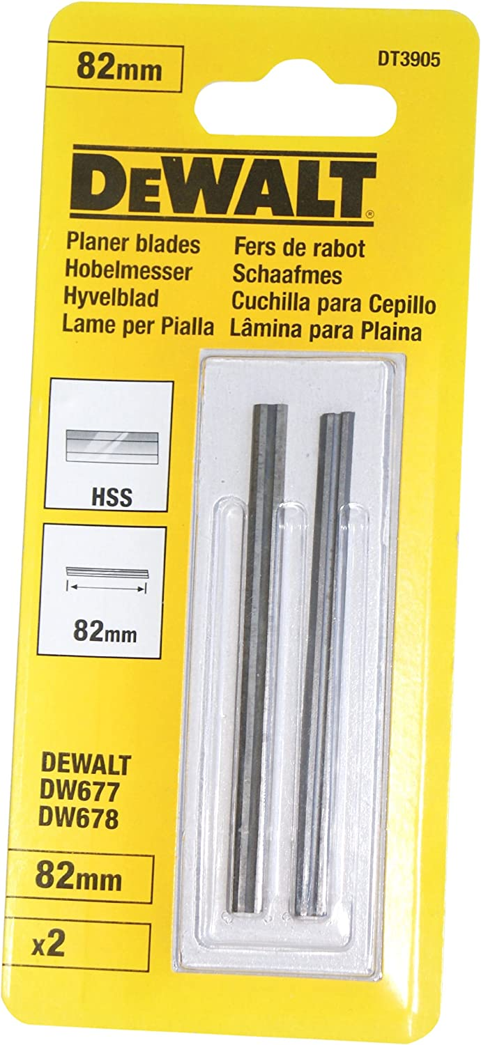 Dewalt DT3905-QZ Planer blade HSS (2 Piece), 3.23"