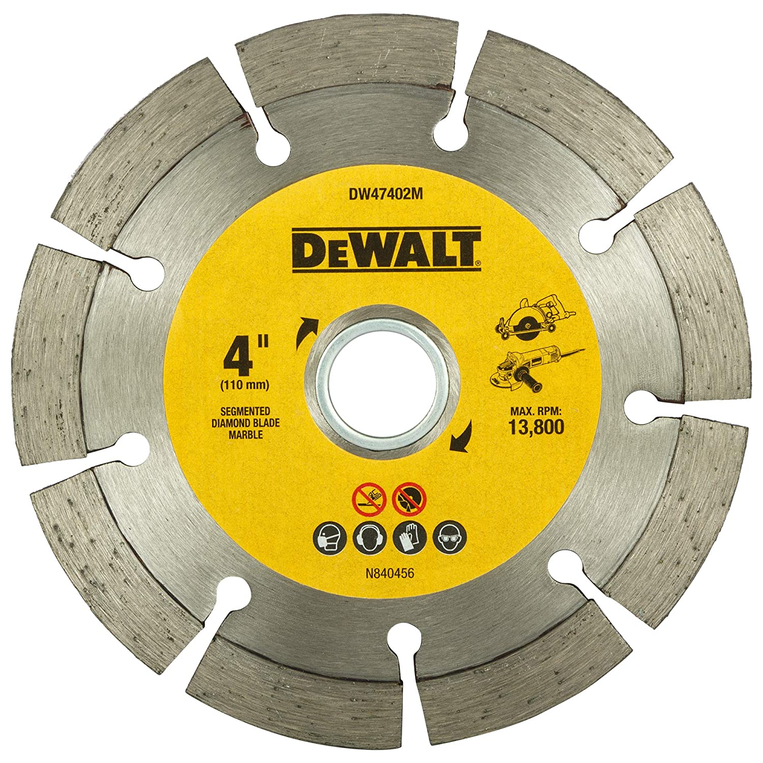 Dewalt Dw47402 M Continuous Diamond Marble Cutting Blade
