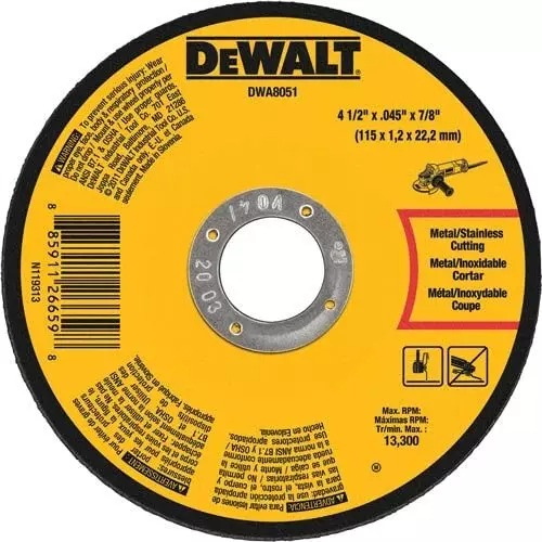 Dewalt Dwa8051-In 105x1.8x16mm Metal Cutting Wheel