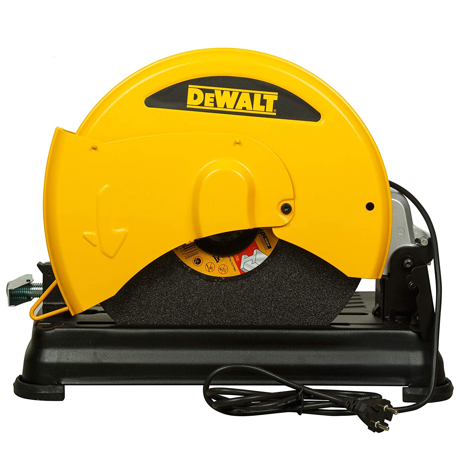 Dewalt D28730 Corded Electric Heavy Duty Chop Saw with Wheel Included (14 Inch) for Heavy Duty Applications 2300w 355mm