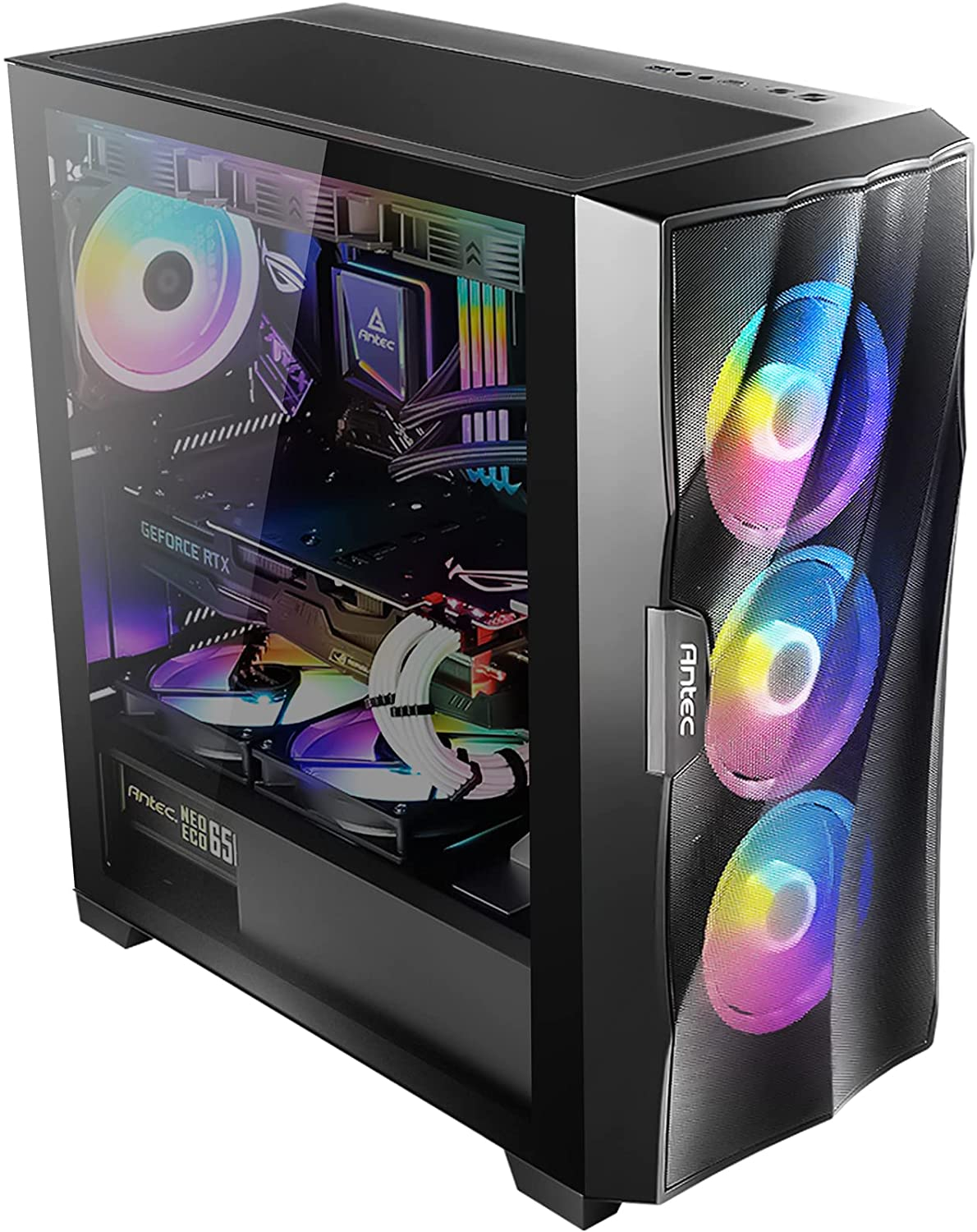 Antec Dark League DF700 Flux, Mid-Tower ATX Gaming Case-DF700