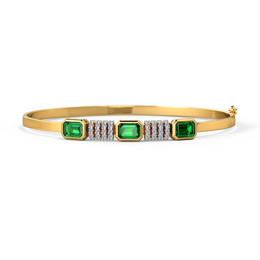 White Feathers Pipa Gemstone Diamond Bracelet For Women