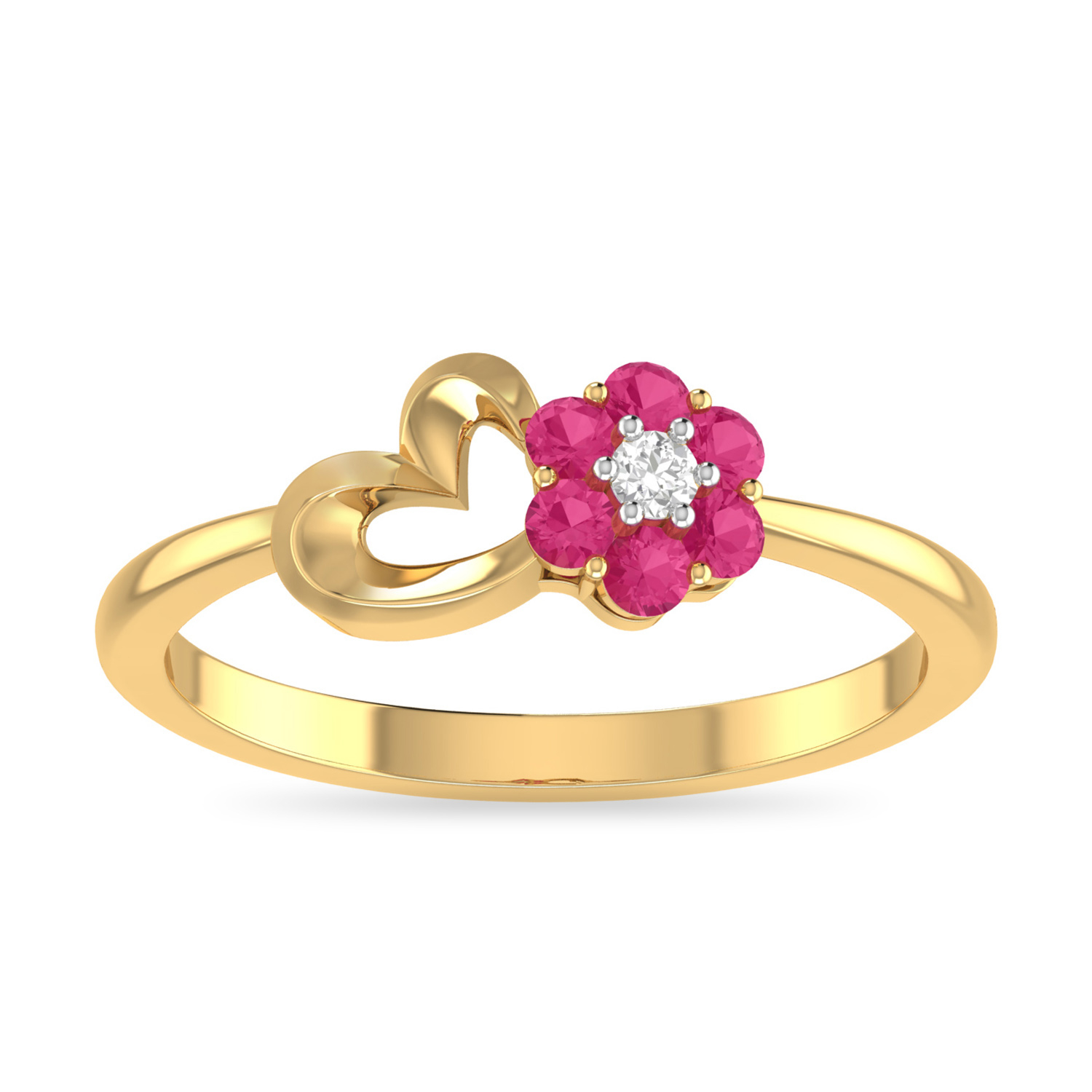White Feathers The Sadah Diamond Ring For Women