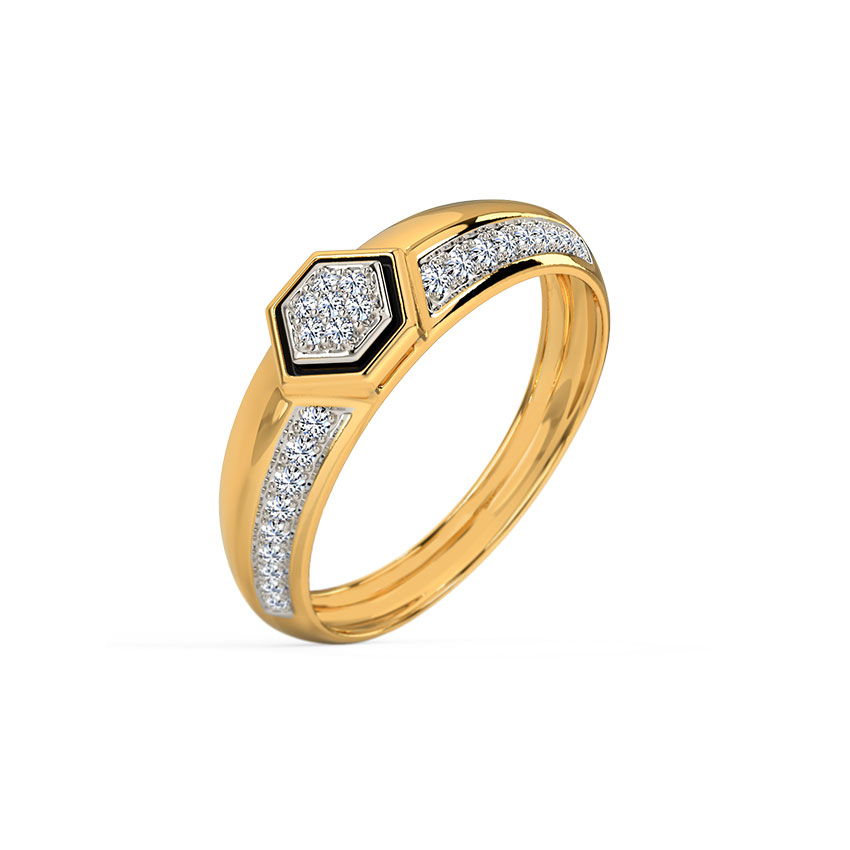 White Feathers The Ovva Diamond Ring 