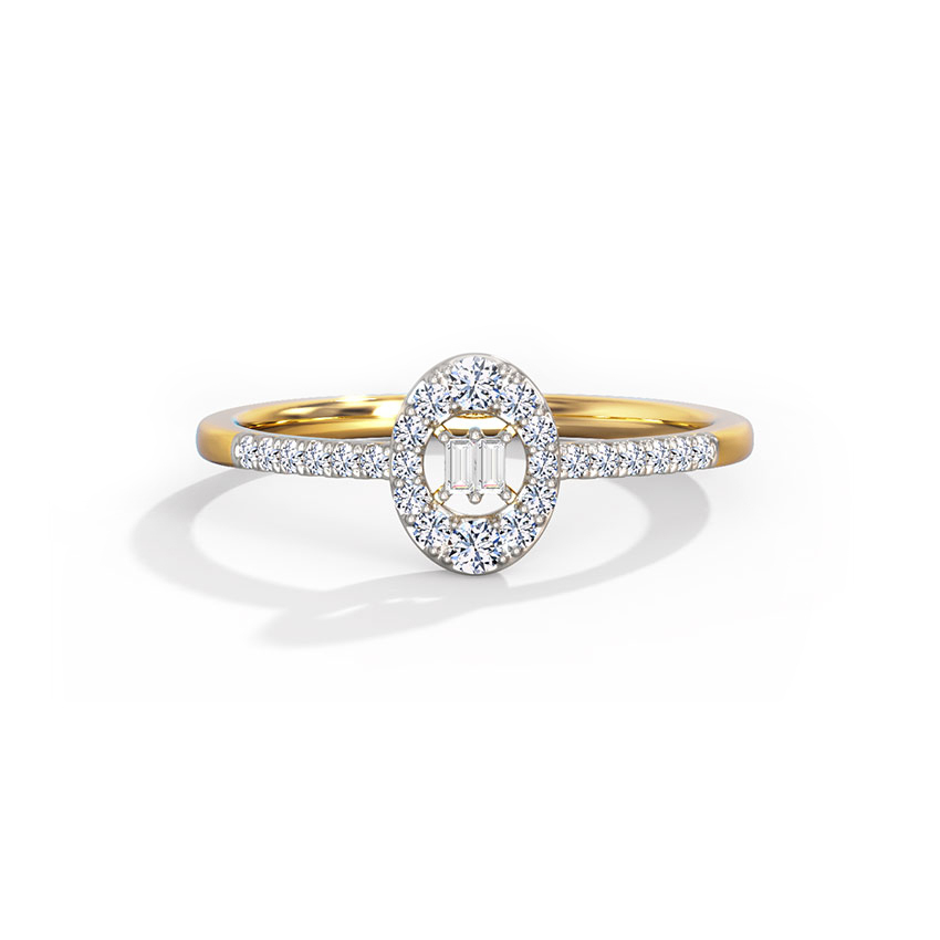 White Feathers The Almina Diamond Ring For Women