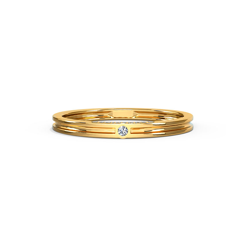 White Feathers SUNSHINE  Diamond Ring For Women