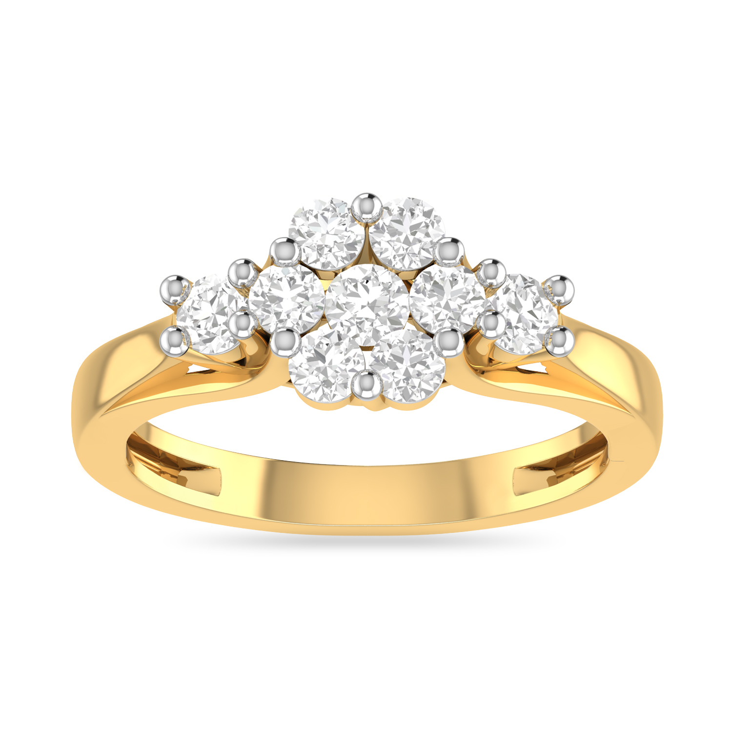 White Feathers The Bernardyn Gemstone Ring For Women