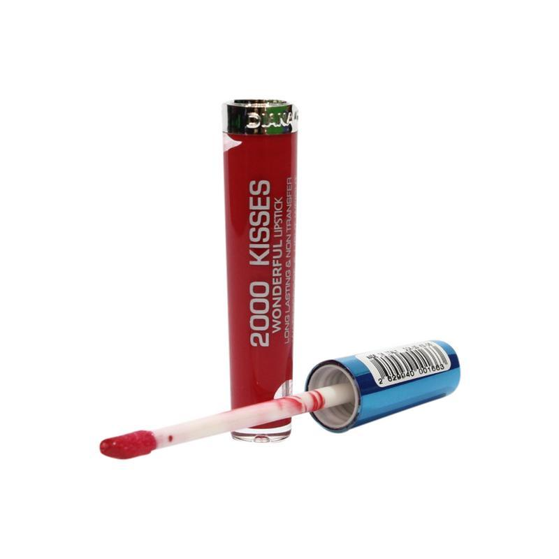 Diana Of London 2000 Kisses Wonderful Lipstick, 8 ml Red Nature