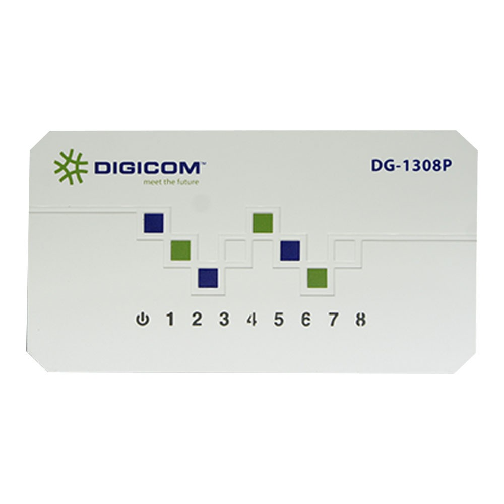 Digicom DG-S10080-C - 8 Port Desktop Switch