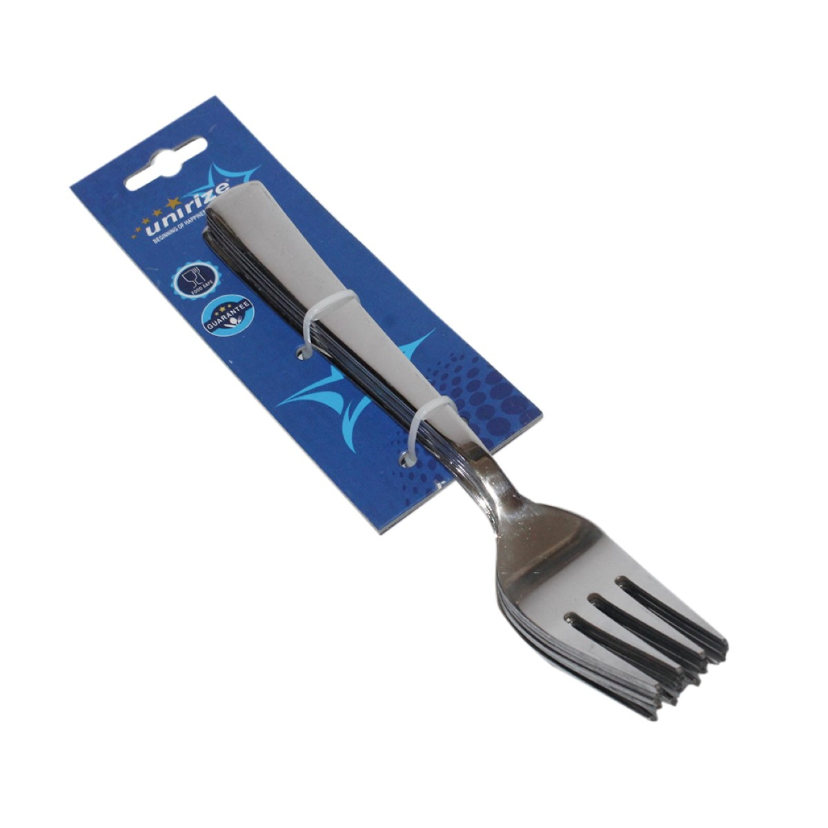 Unirize Stainless Steel Dinner Forks- 6pcs Set