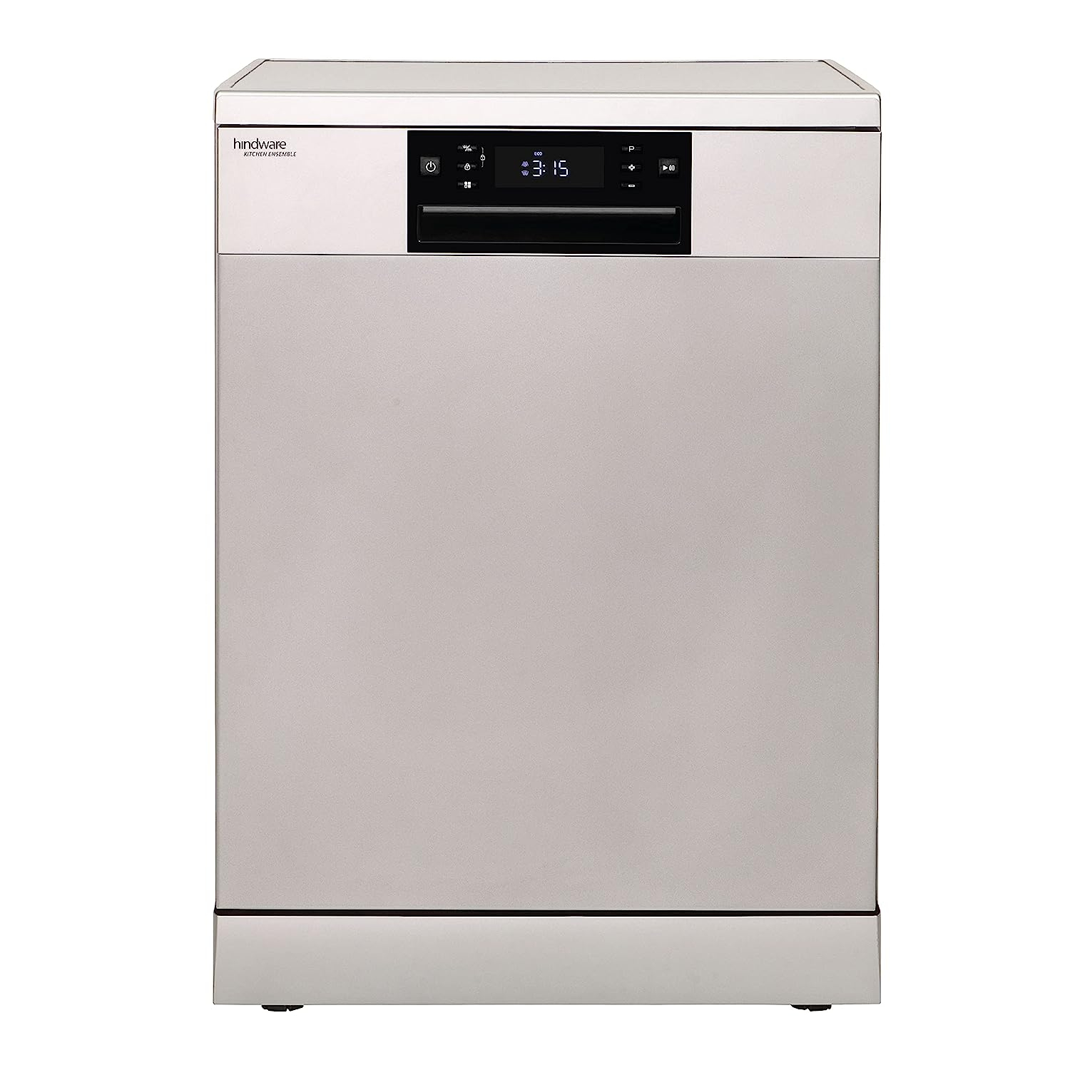 Hindware Calico 14 Place Settings Free Standing Auto-Clean Dishwasher With 8 Wash Programs (Silver) 
