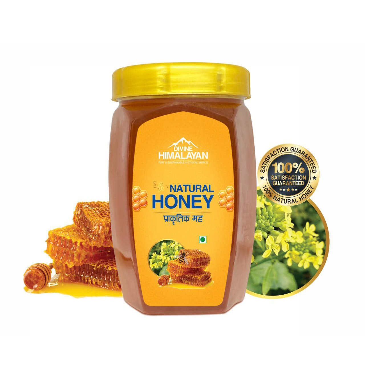 Divine Himalayan Natural Honey 500g