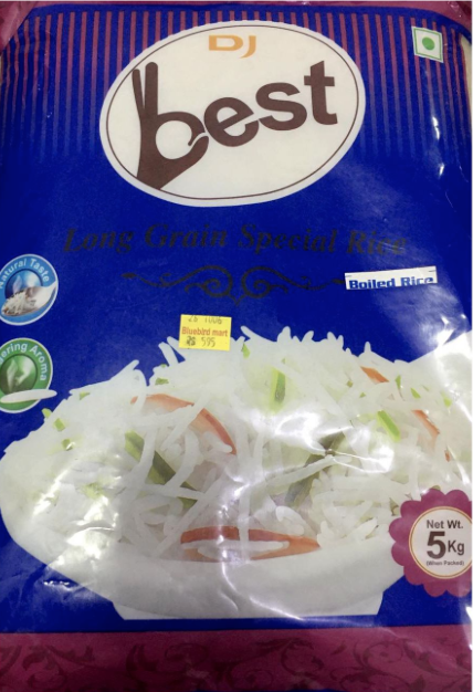 Dj Best Long Boiled Rice 5kg