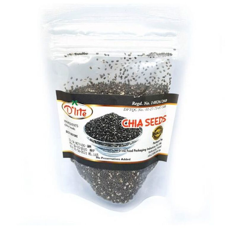 Dlite Black Chai Seeds 100 Gm