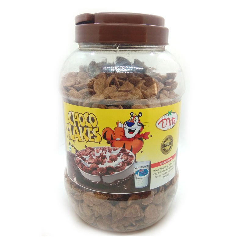 D'lite Choco Flakes 600Gm