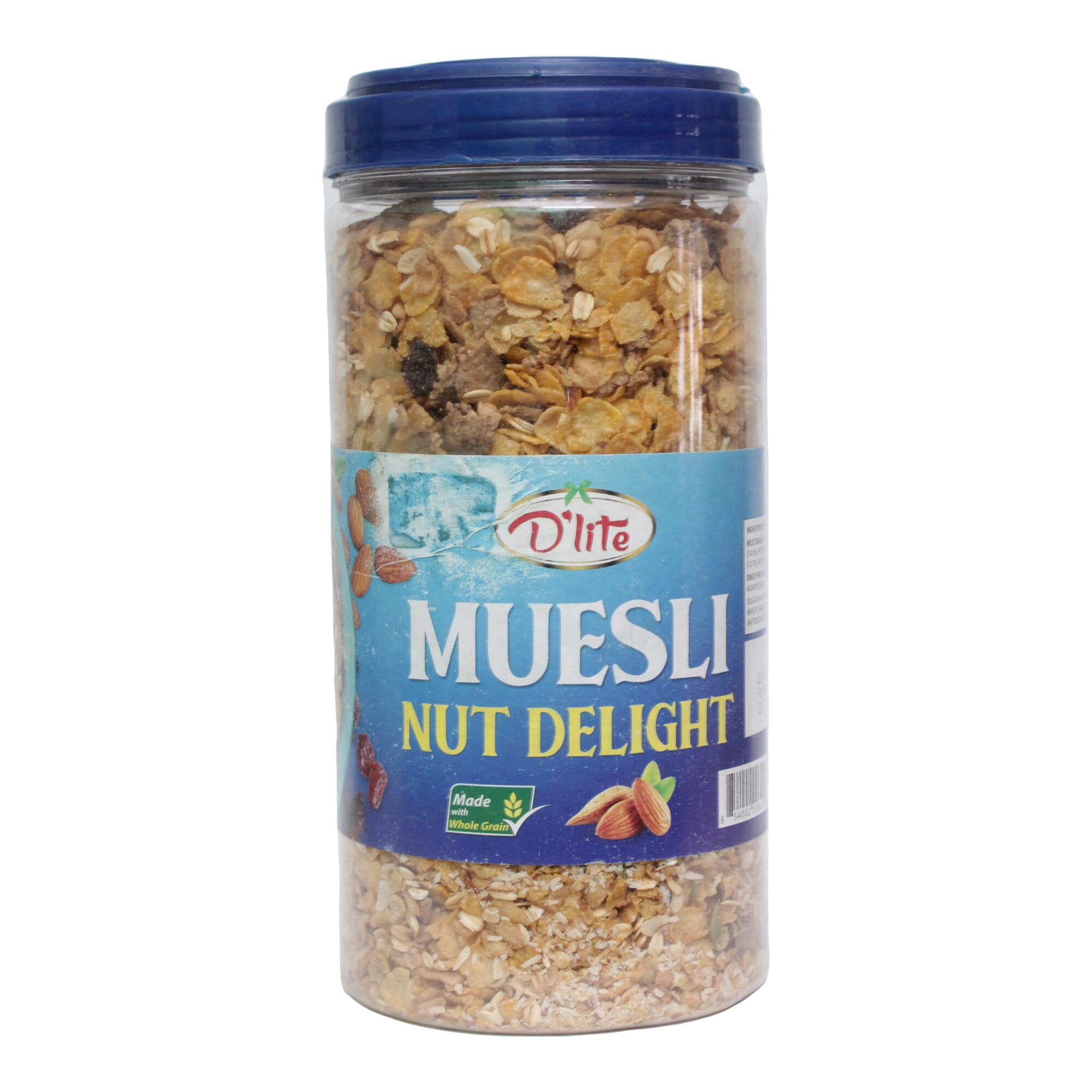 D'lite Muesli Nut Delight 600gm