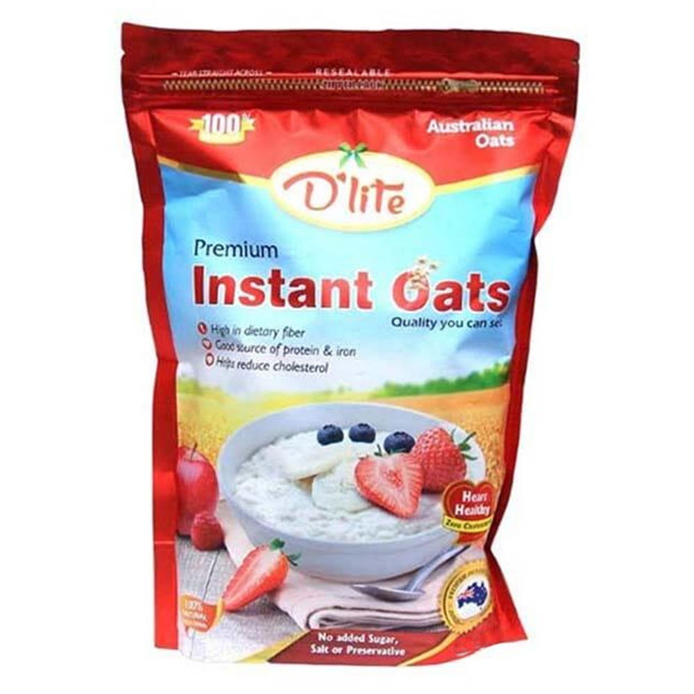 Dlite Premium Instant Oats 800Gm