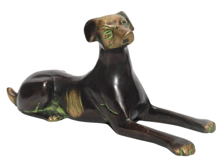 Seven Chakra Handicraft - 23cm Size Dog Statue
