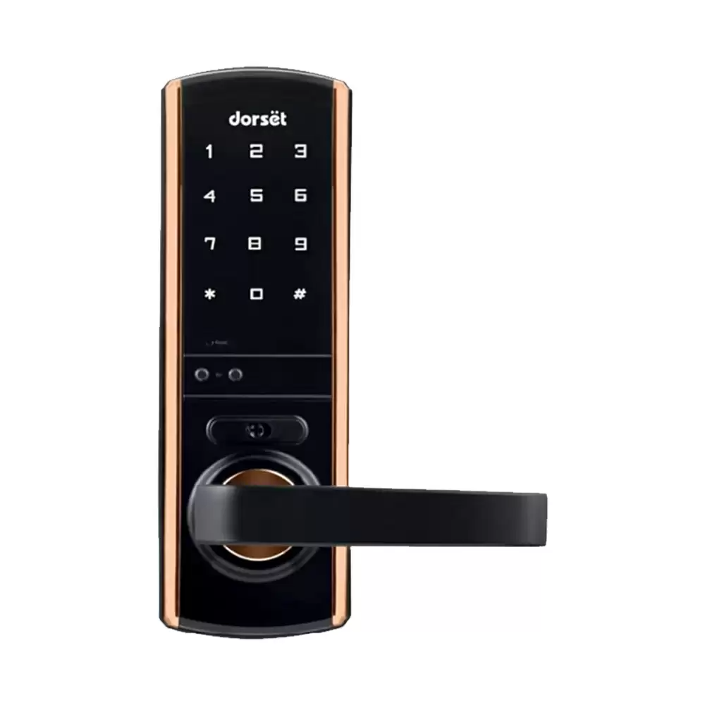 Dorset DG 504 IRG - Mortise Smart Door Lock for Home With Fingerprint, Pin Code, RFID & Key Access