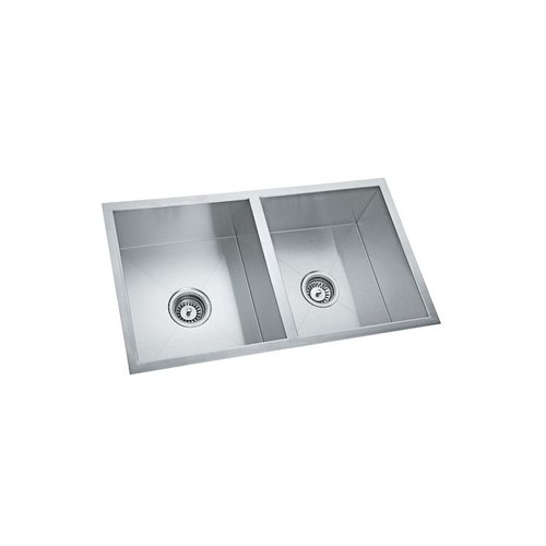 Parryware Double Bowl Sink Undermount-Matt Finish C856699