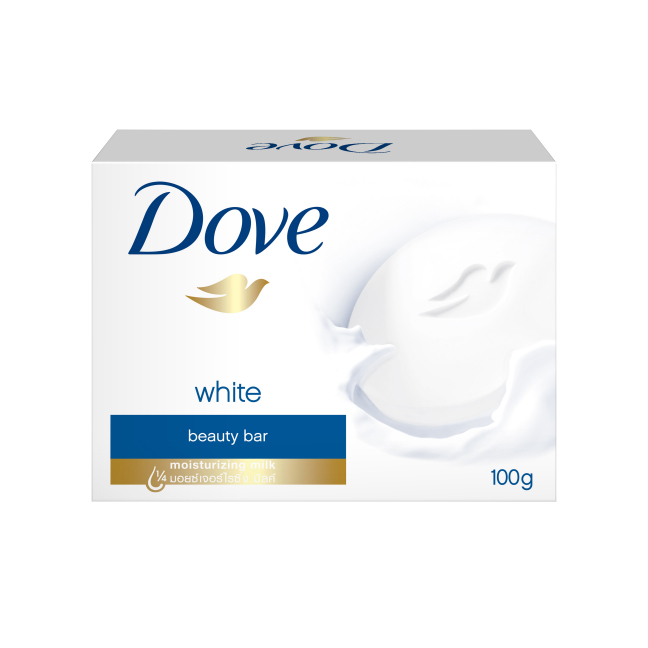 Dove Bathing White Bar Beauty 100gm