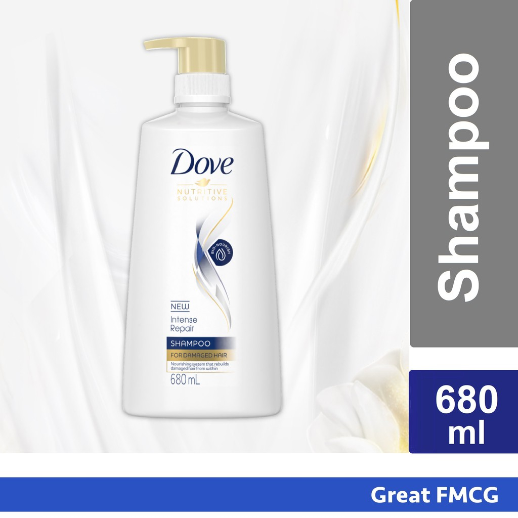 Dove Nutritive Solutions Intense Repair Damaged Hair Shampoo 680ml