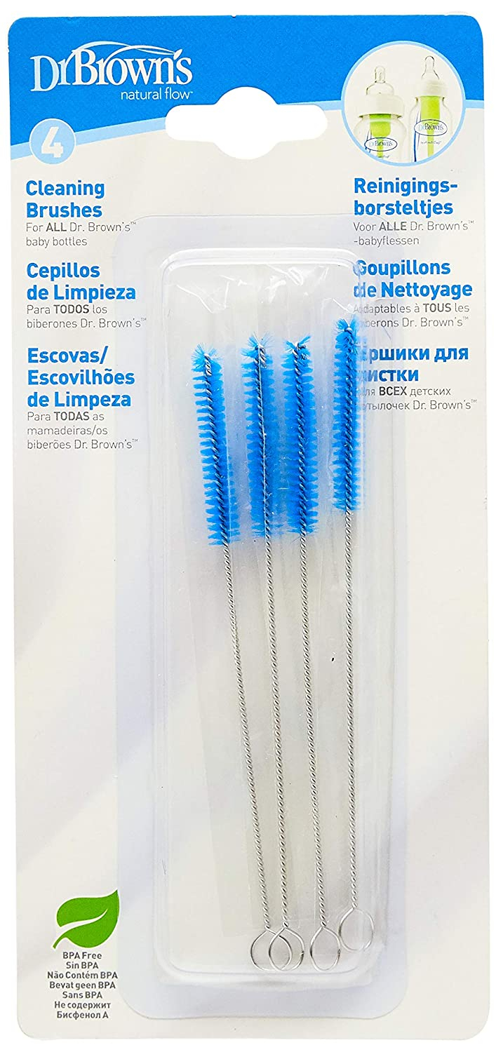 Dr Brown's 620 Baby Bottle Cleaning Brushes 4 Pack