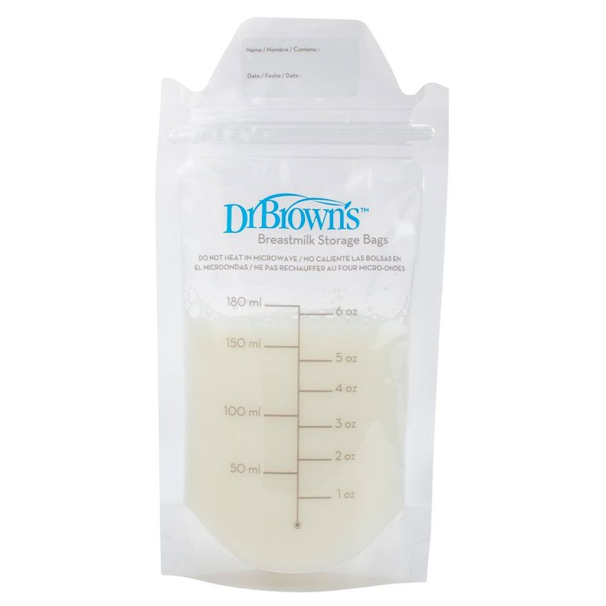 Dr. Brown S4205 Breastmilk Storage Bags (50)