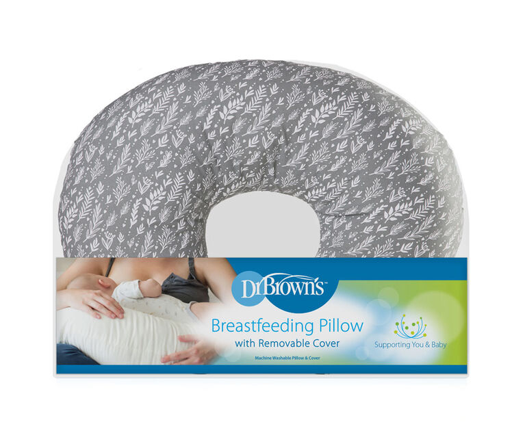 Dr. Browns - Breastfeeding Pillow With Cover Gray BF126