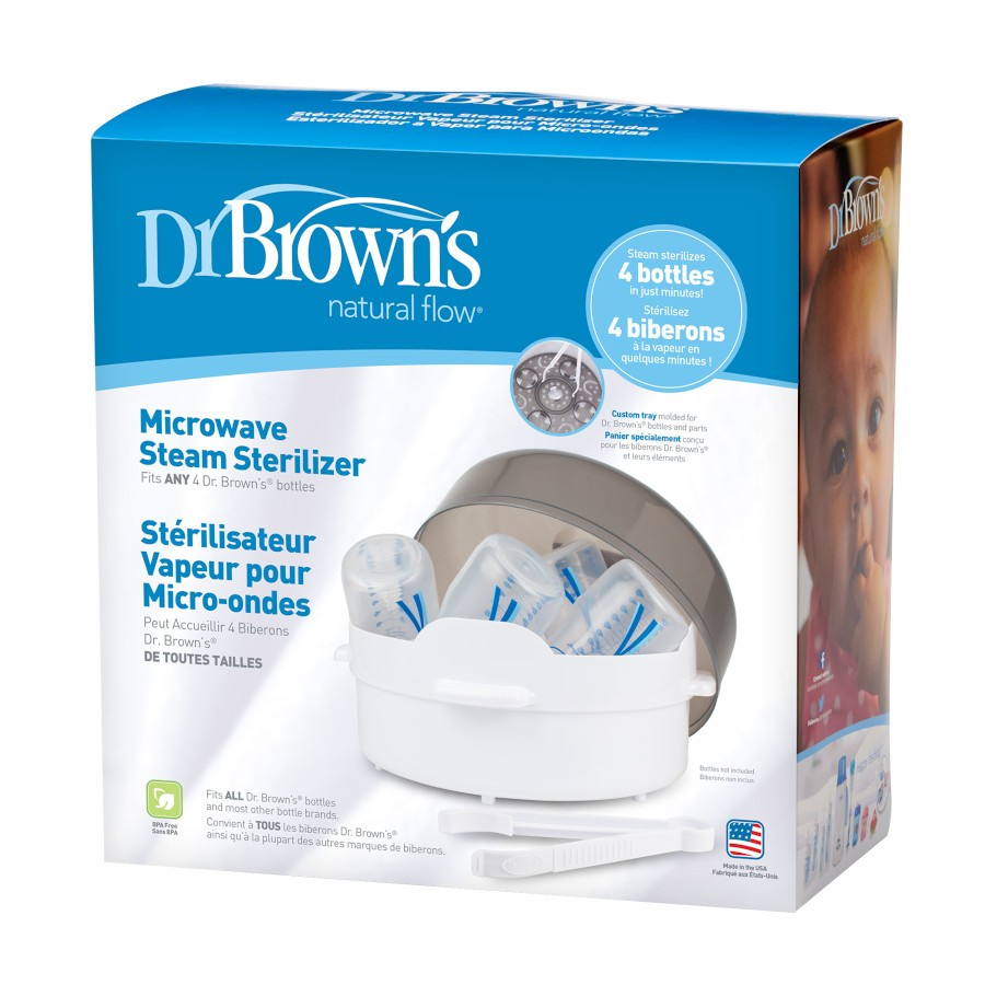 Dr Brown’s 806 Baby Bottle Microwave Steam Sterilizer