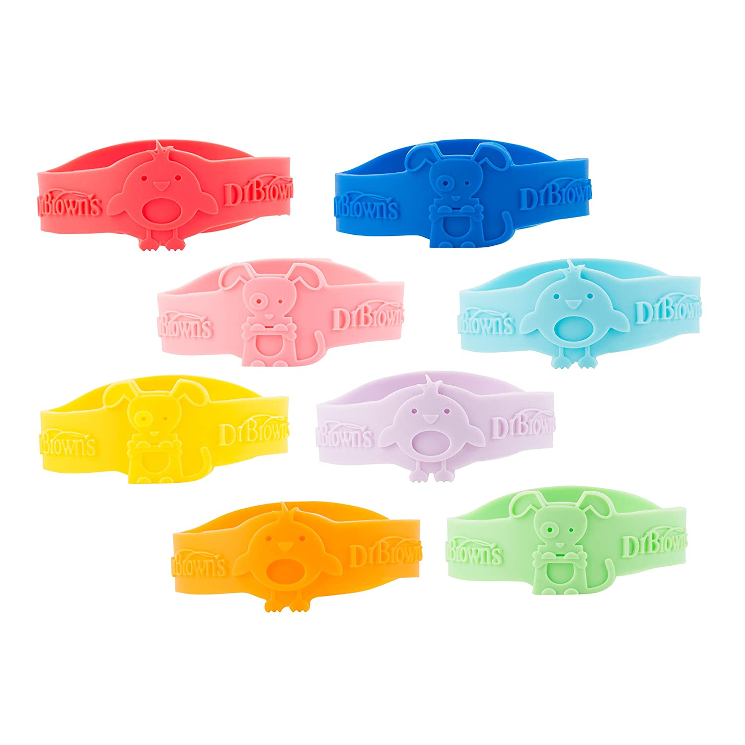 Dr Brown's AC022-P3 My Bands Assorted Colors 2 Pack
