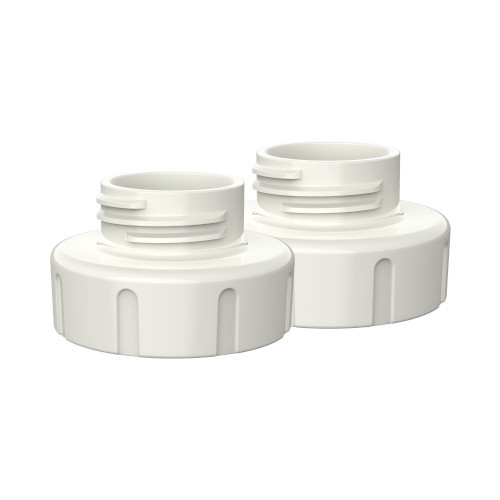 Dr Brown's Narrow to Wide Neck Adapter for Electric Breast Pumps, 2-Pack BF108