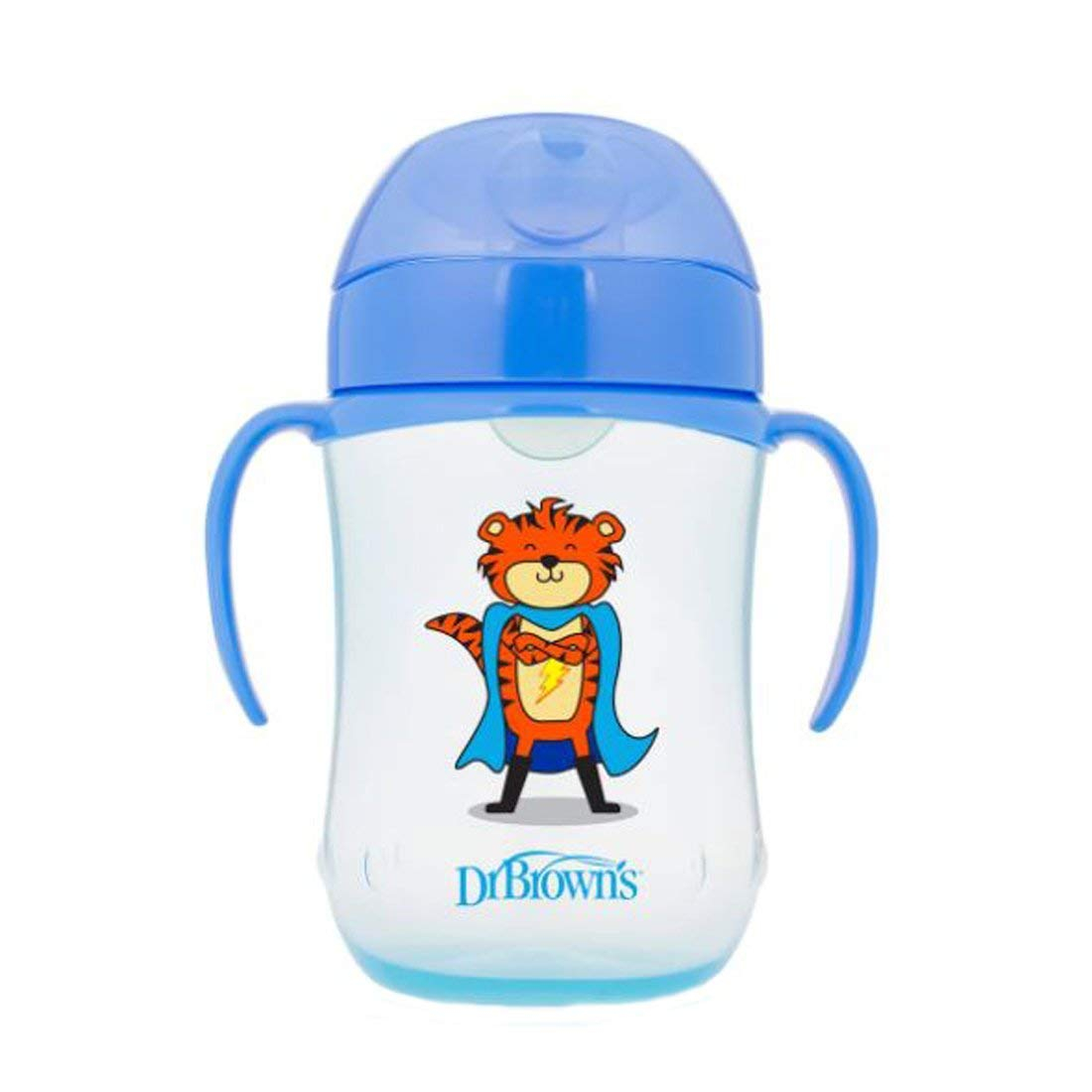 Dr. Brown’s TC91023-INTL 9oz/270 Ml Soft Spout Toddler Cup Assorted Superhero 9 M+