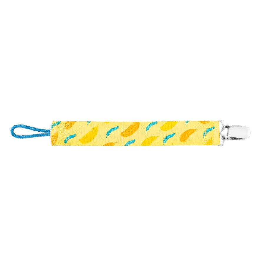 Dr. Brown’s AC061-p2 Pacifier Clip Orange Feather
