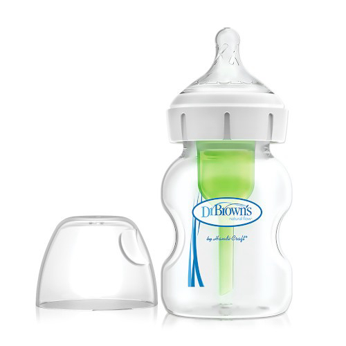 Dr Brown's WB51005-ESX 5oz/150 Ml PP Wide-Neck Options Baby Bottle 1 Pack