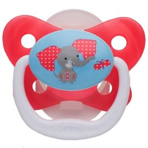 Dr Brown's PV21307-ES Prevent Contoured Shield Pacifier Stage 2 6-12M, Pink 1 Pack
